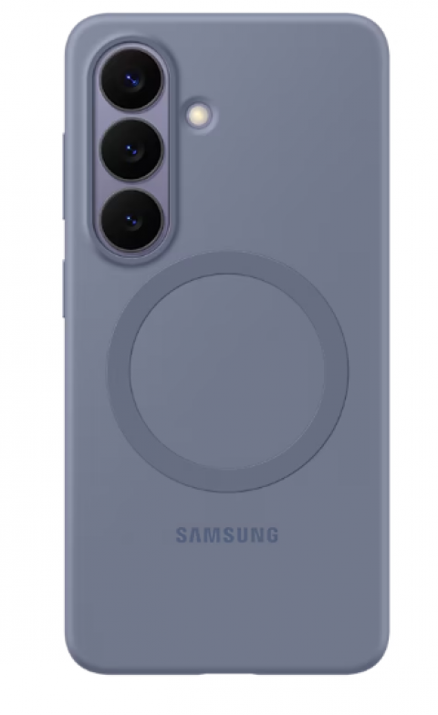Galaxy S26  Silikon Magnet Kılıf - Gece Moru