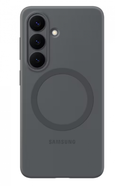 Galaxy S26  Silikon Magnet Kılıf - Siyah