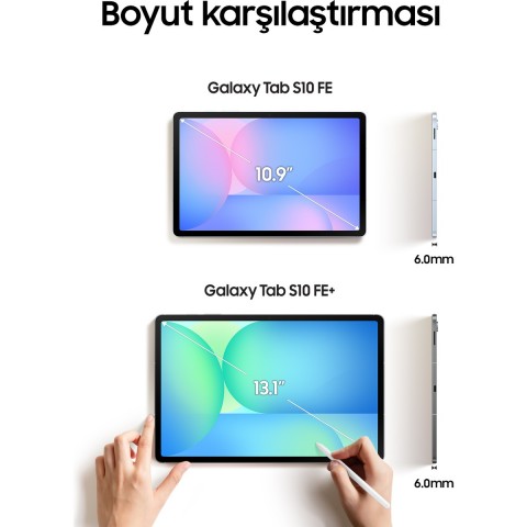 Samsung  Galaxy Tab S10 FE+ 128GB GRİ