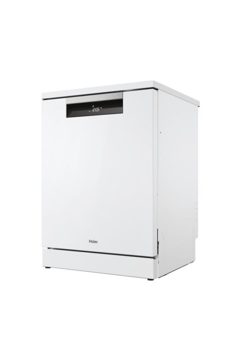 Haier 15 kişilik yıkama kapasitesi, C enerji sınıfı, 10 programlı, 2 sepetli, Beyaz