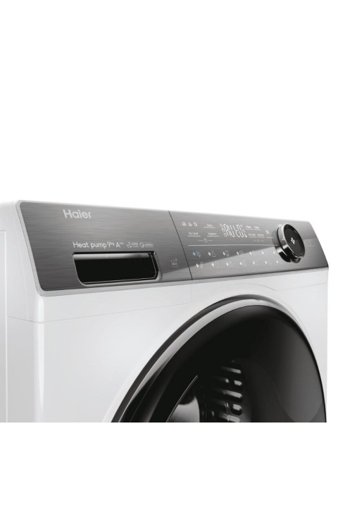 Haier 9 KG kurutma kapasitesi, Isı pompalı kurutma teknolojisi, A+++ enerji sınıfı, Beyaz