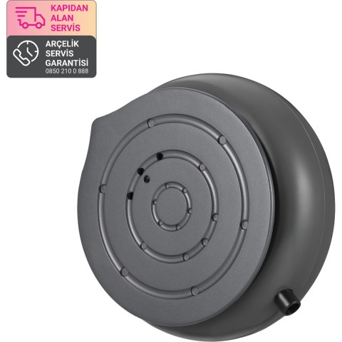 1400 W Antrasit Buharlı Kırışık Giderici handygo