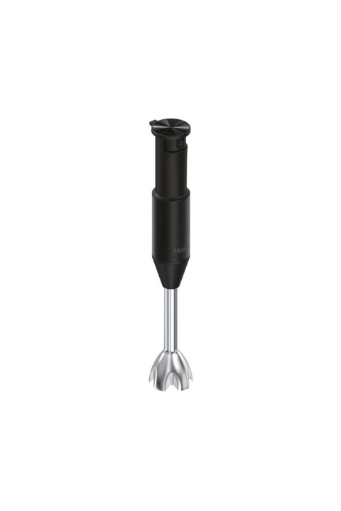 Haier 1000 W el blenderı, Paslanmaz çelik bıçak, 3'lü bıçak sistemi, Siyah