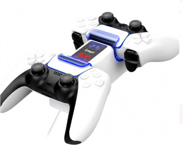 iPega PG-P5003 Playstation 5 Dualsense Şarj İstasyonu White