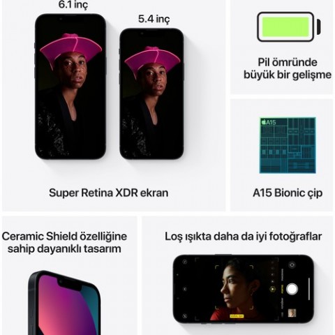 IPHONE 13 128 GB MIDNIGHT