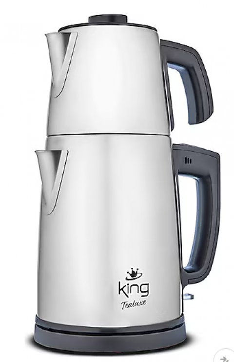 KİNG334 TEALUXE ÇELİK ÇAY MAKİNESİ