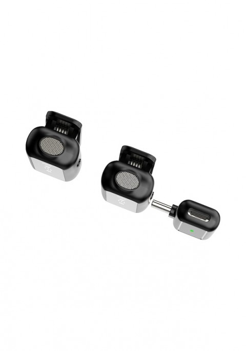 LENYES Type-C Şarj Portlu Kablosuz Yaka Mikrofonu