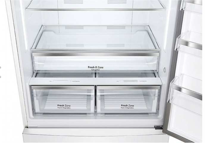 LG 588 Litre No Frost Alttan Donduruculu Buzdolabı Beyaz