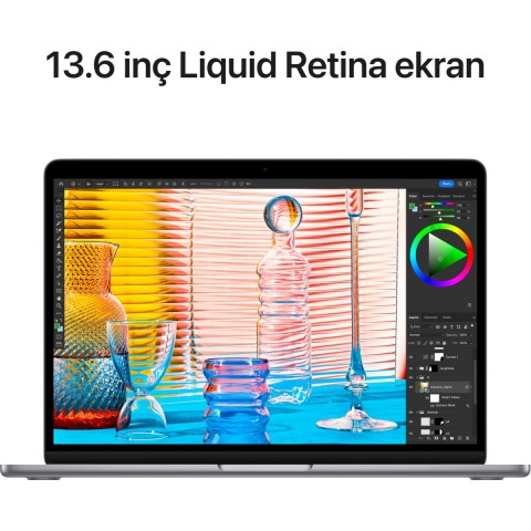 MacBook Air 13.6-inç M2 8CPU 8GPU 8GB RAM 25GB SSD UZAY GRİSİ