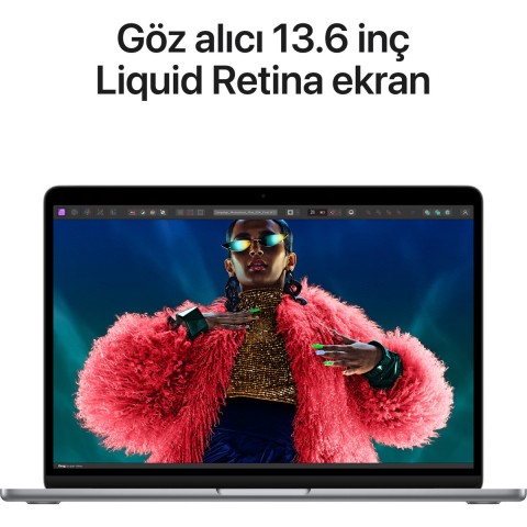 Macbook Air 13 İnç M3 8cpu 8gpu 8gb Ram 25gb Ssd Uzay Grisi