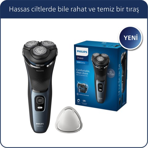 Philips 3000 Serisi Islak-kuru Tıraş Makinesi