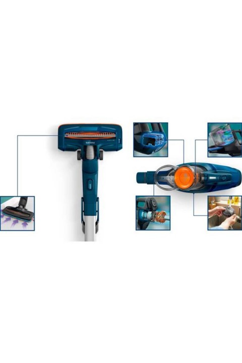 Philips FC6724/01 SpeedPro Max 21.6 V Şarjlı Dikey Süpürge