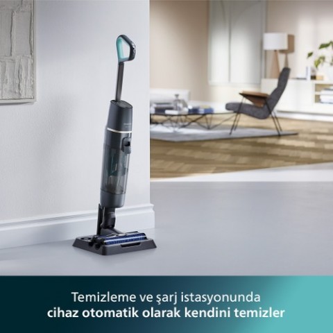 Philips XW7110/01 Aqua Trio Kablosuz Islak-Kuru Elektrikli Süpürge 7000 Serisi