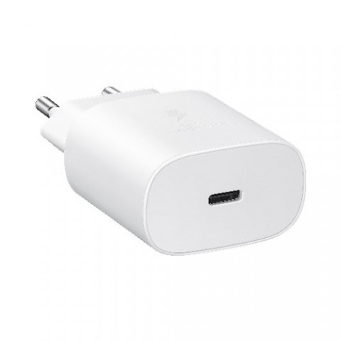 SAMSUNG EP-TA800N TYPEC 25W KABLOSUZ HIZLI ŞARJ ALETİ BEYAZ