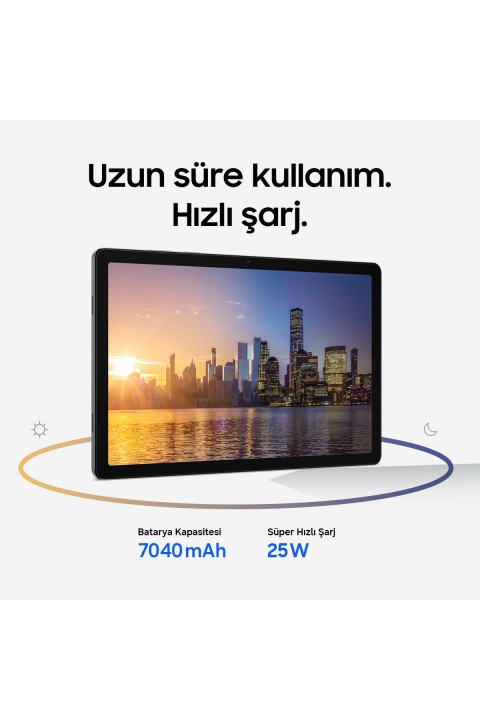 Samsung Galaxy Tab A11+ 6 GB 128 GB Gümüş Tablet (Samsung Türkiye Garantili)