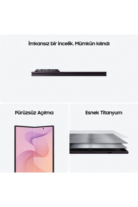 Samsung Galaxy Z Fold8 Ultra 12GB/512GB Grafit Gri Cep Telefonu