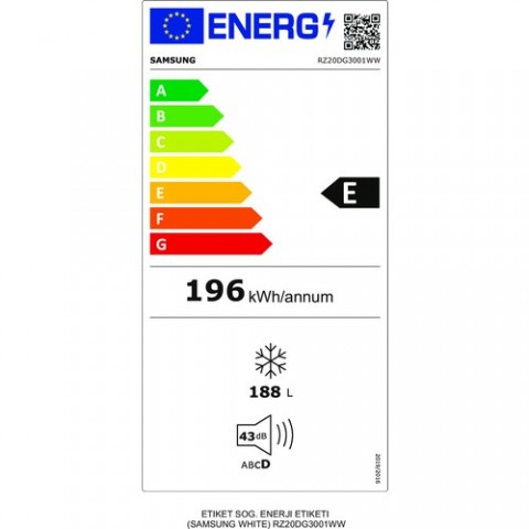 Samsung Çekmeceli Derin Dondurucu