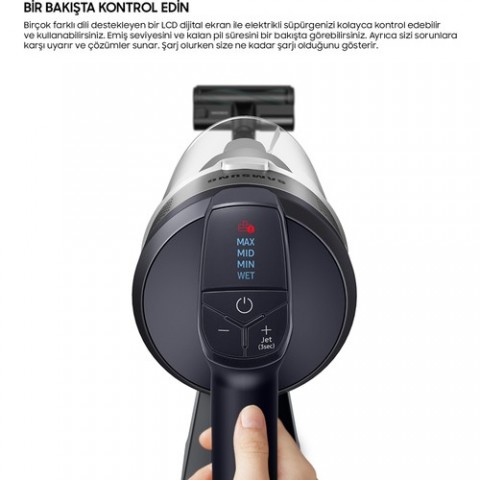 Samsung Jet 75E Şarjlı Dikey Süpürge