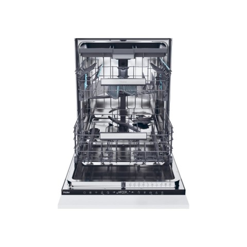 Haier Tam entegre bulaşık makinesi, 16 kişilik yıkama kapasitesi, B enerji sınıfı, 10 programlı