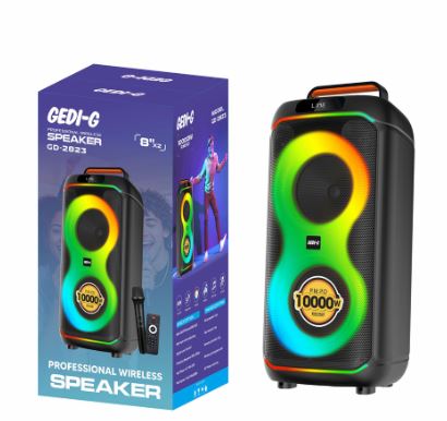 ZORE GD-2823 SİYAH BLUETOOTH SPEAKER