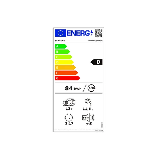 Samsung 4 Programlı Bulaşık Makinesi