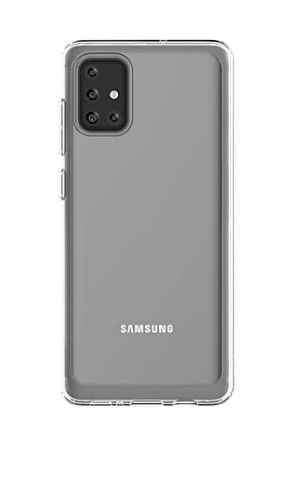 Samsung Galaxy A71 Koruyucu Kılıf - Şeffaf