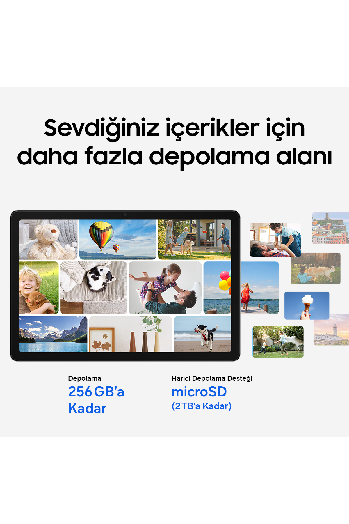 Samsung Galaxy Tab A11+ 6GB 128GB Gri Tablet