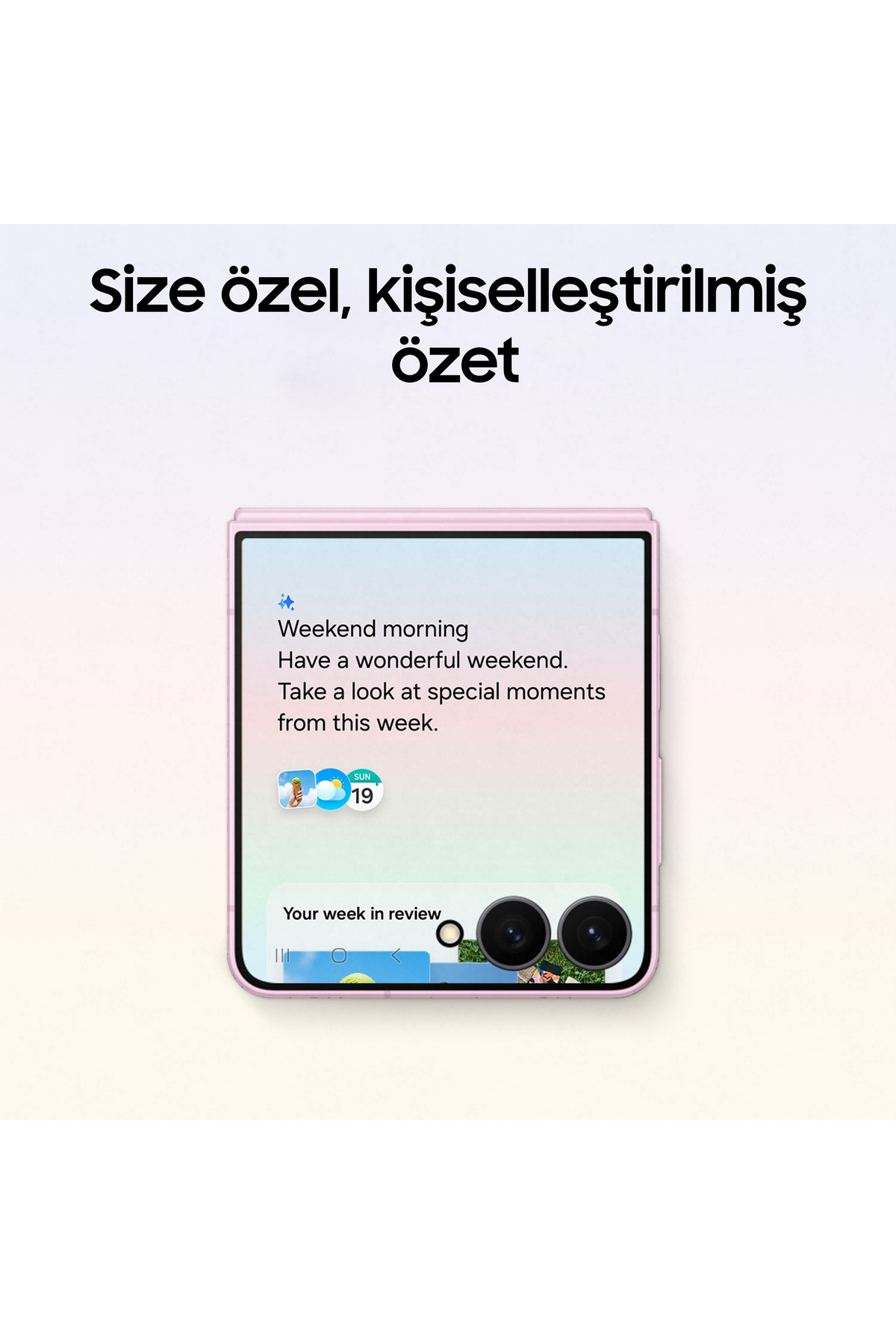 Samsung Galaxy Z Flip8 5G 12+256GB Krem Samsung Galaxy Z Flip8 5G 12+256GB Krem