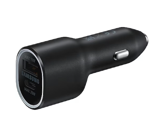 Samsung Hızlı Araç Şarj Aleti (25w + 15w) - Siyah