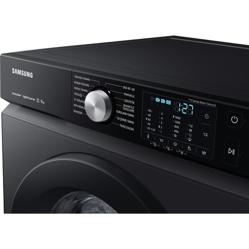 Samsung 11 Kg WW11BBA046ABAH Çamaşır Makinesi Siyah
