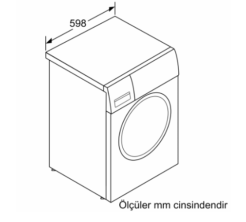 Serie 4 Çamaşır Makinesi 10 kg maks. 1200 dev./dak. WGA25203TR