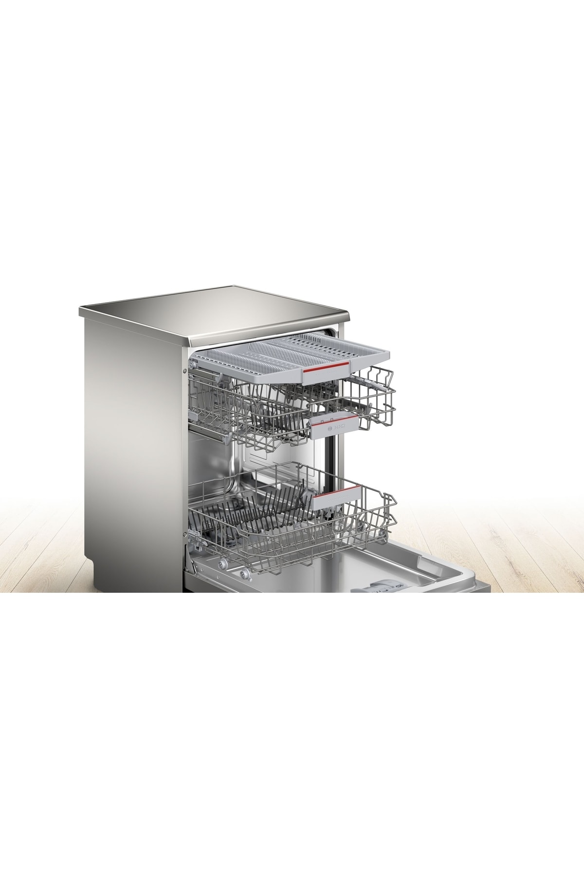 Bosch Serie 4 solo Bulaşık Makinesi (gümüş Inox)