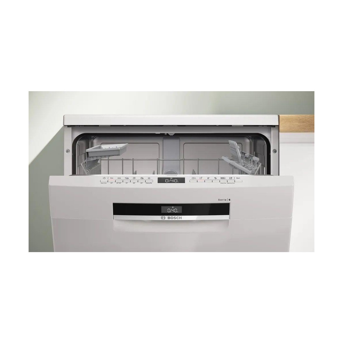 BOSCH Serie 6 - Yeni Üstten Kontrollü Panel BULAŞIK MAKİNESİ