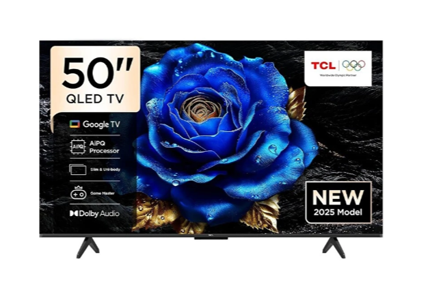 TCL 50T6CGTTV Uydu Alıcılı 4K Ultra HD Google QLED TV