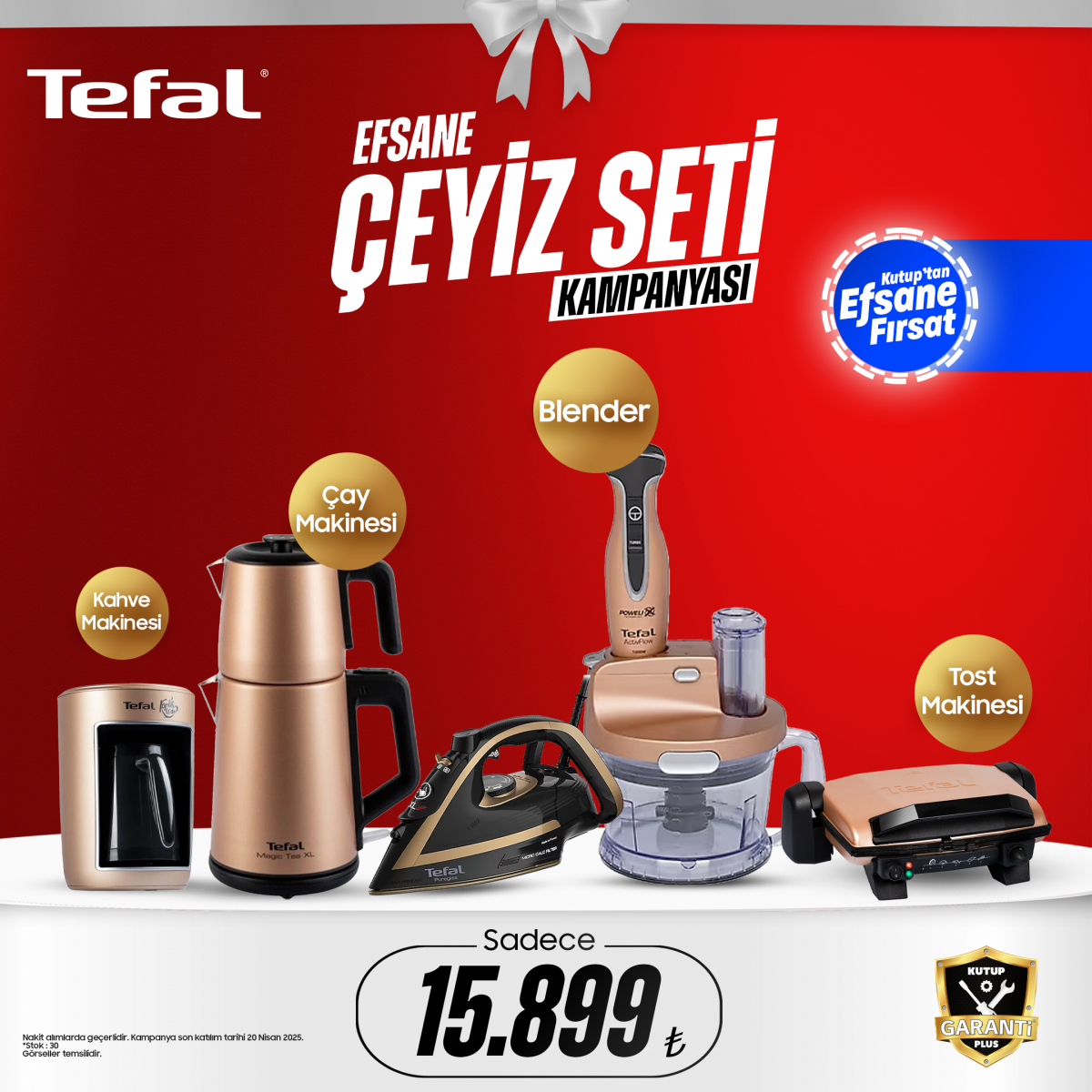 TEFAL EFSANE ÇEYİZ SETİ