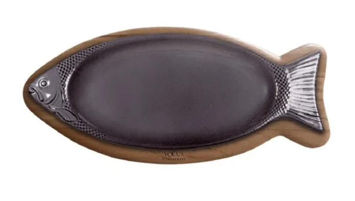 Voeux Balık Tava 33 Cm + Ahşap Nihale