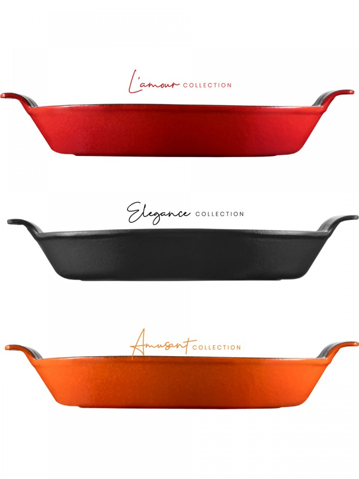 Voeux Degrade Kırmızı 20 Cm Oval Sahan + Nihale