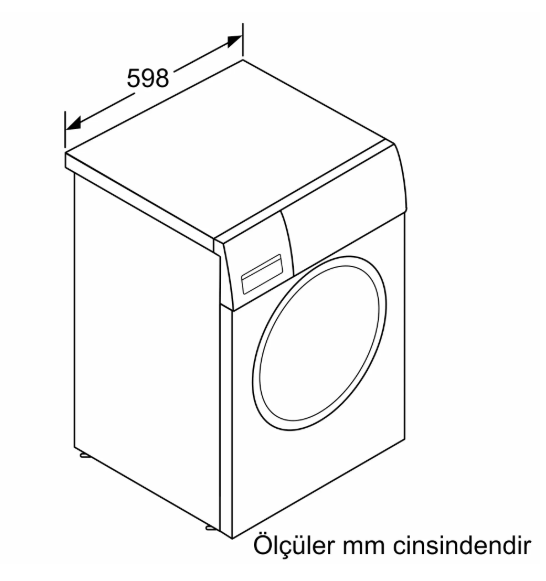WGK252ZSTR Çamaşır Makinesi 10 kg maks. 1200 dev./dak., Gümüş WGK252ZSTR Çamaşır Makinesi 10 kg maks. 1200 dev./dak., Gümüş