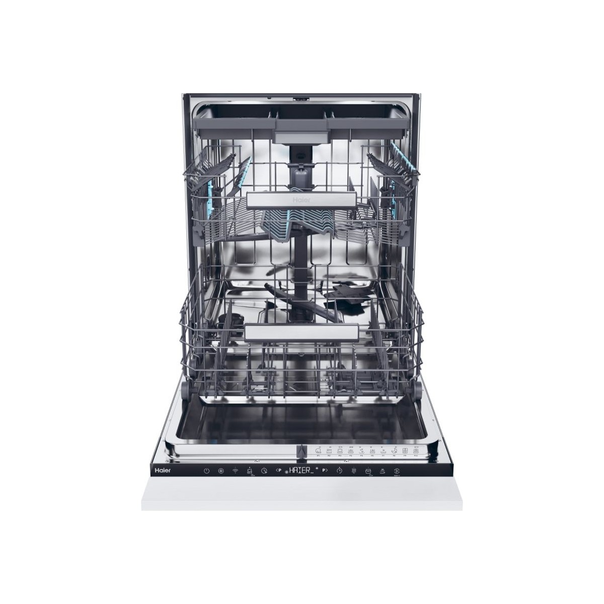 Haier Tam entegre bulaşık makinesi, 16 kişilik yıkama kapasitesi, B enerji sınıfı, 10 programlı Haier Tam entegre bulaşık makinesi, 16 kişilik yıkama kapasitesi, B enerji sınıfı, 10 programlı