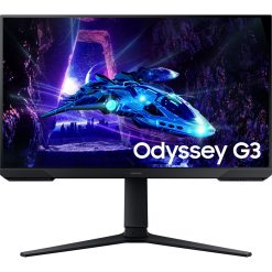 24" Odyssey G3 LS24DG302EUXUF 1 Ms 180 Hz FHD (HDMI+DP) Pivot Gaming Monitör